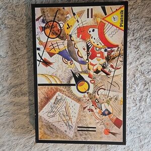 Vintage Piatnik Wassily Kandinsky Bustling Aquarelle Abstract Art Puzzle 1000 Pc